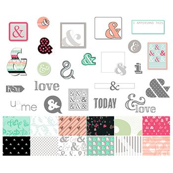 Amped up ampersands stampin up